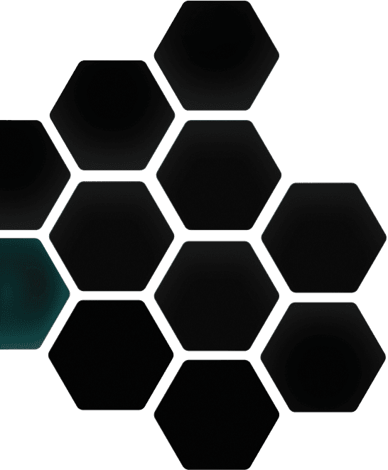Hexagons decoration
