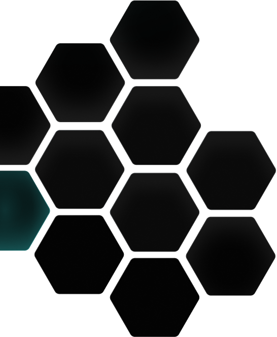 Hexagons decoration